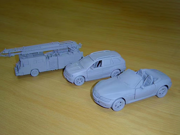1626汽车模型3D打印喷漆