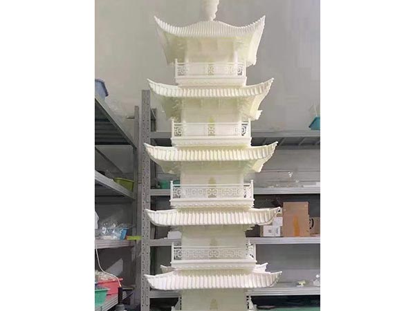 ebcf建筑模型白色树脂打印