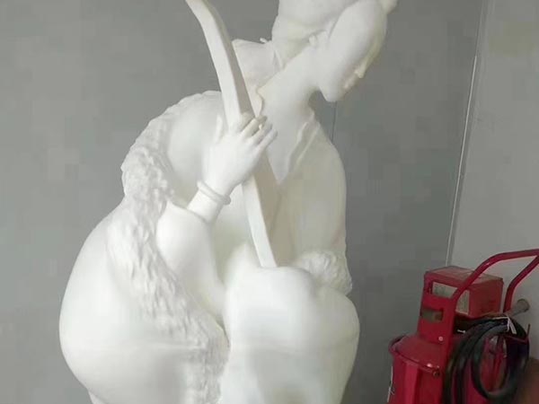 f185雕塑白色树脂打印