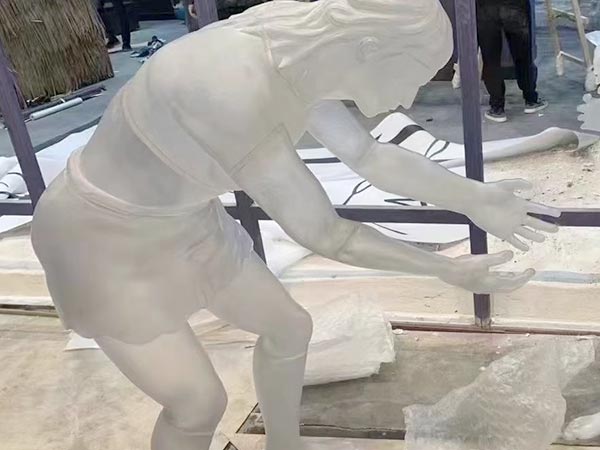9961雕塑白色树脂打印