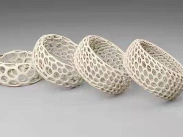 3d4e艺术品白色尼龙打印