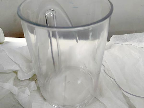 9747水杯白透明树脂打印