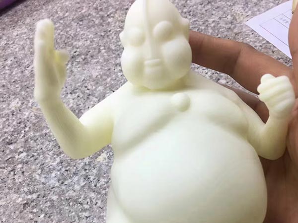 8688动漫模型白色树脂打印