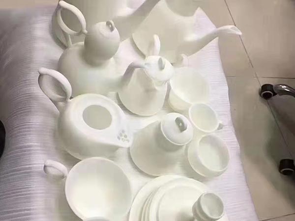 7848茶具白色树脂打印