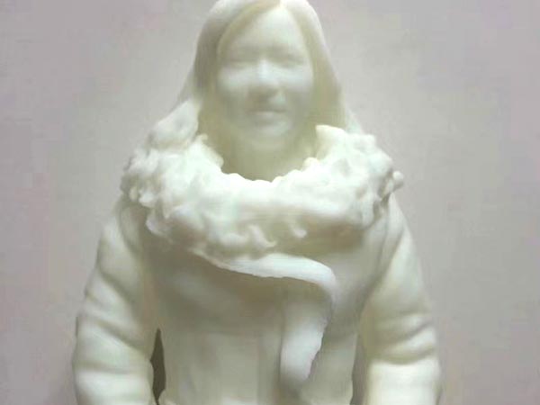 3124人物白色尼龙打印