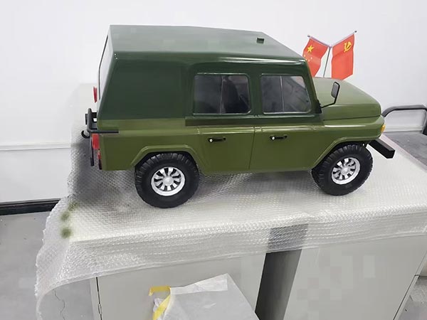 7074汽车模型打印喷油