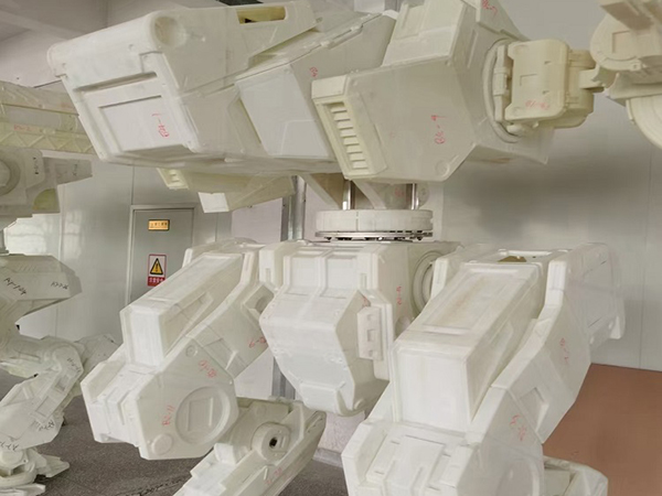 7401#机器人白色树脂打印
